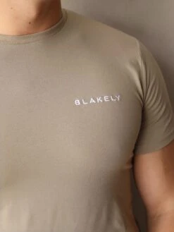 Series T-Shirt - Washed Khaki -Blakely 080AMBrown 01D