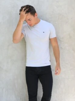 Initial Crew T-Shirt - Stone -Blakely 080CStone 02D