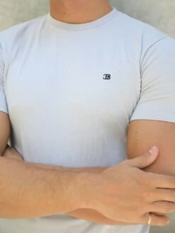 Initial Crew T-Shirt - Stone -Blakely 080CStone 04D