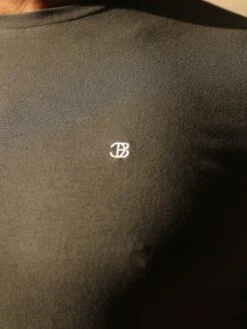 Initial Crew T-Shirt - Charcoal -Blakely 080C CHARCOAL 02D