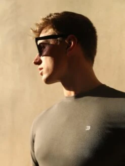 Initial Crew T-Shirt - Charcoal -Blakely 080C CHARCOAL 04D