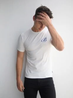 Vita Slim Fit T-Shirt - Flat White -Blakely 080IMFlatwhite 02D
