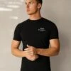 Italia T-Shirt - Black -Blakely 080MBBLACK LEADD