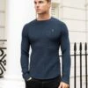 Olton Knit Jumper - Royal Blue 2 Olton Knit Jumper - Royal Blue -Blakely 1267GKhaki 02D