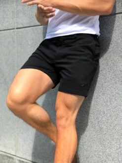 Sanremo Chino Shorts - Black -Blakely 1349BlackD 1