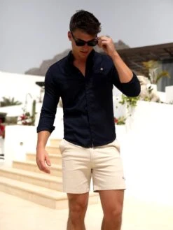 Stretch Chino Shorts - Tan -Blakely 1349LTan 05D