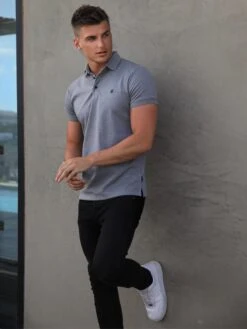 Sorrento Polo - Grey -Blakely 1592SorrentoPoloGrey3DCompressed