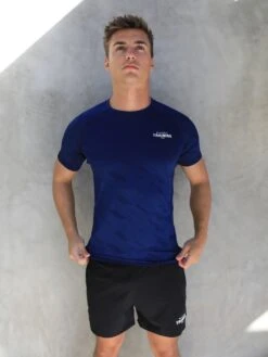 Lightweight Training T-Shirt - Navy -Blakely 1802GNavy 04D