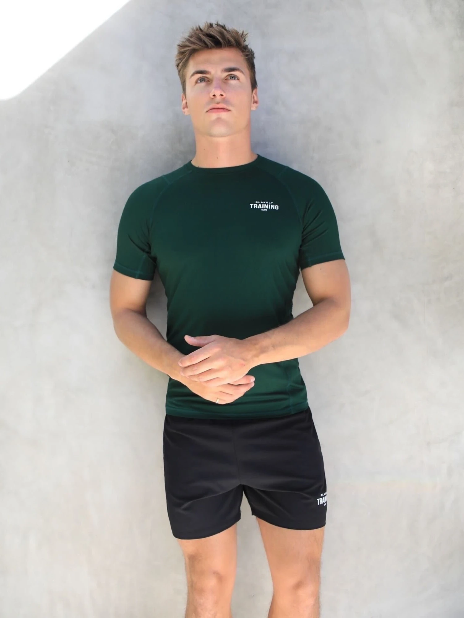 Slim Training T-Shirt - Dark Green 3 Slim Training T-Shirt - Dark Green - Image 2