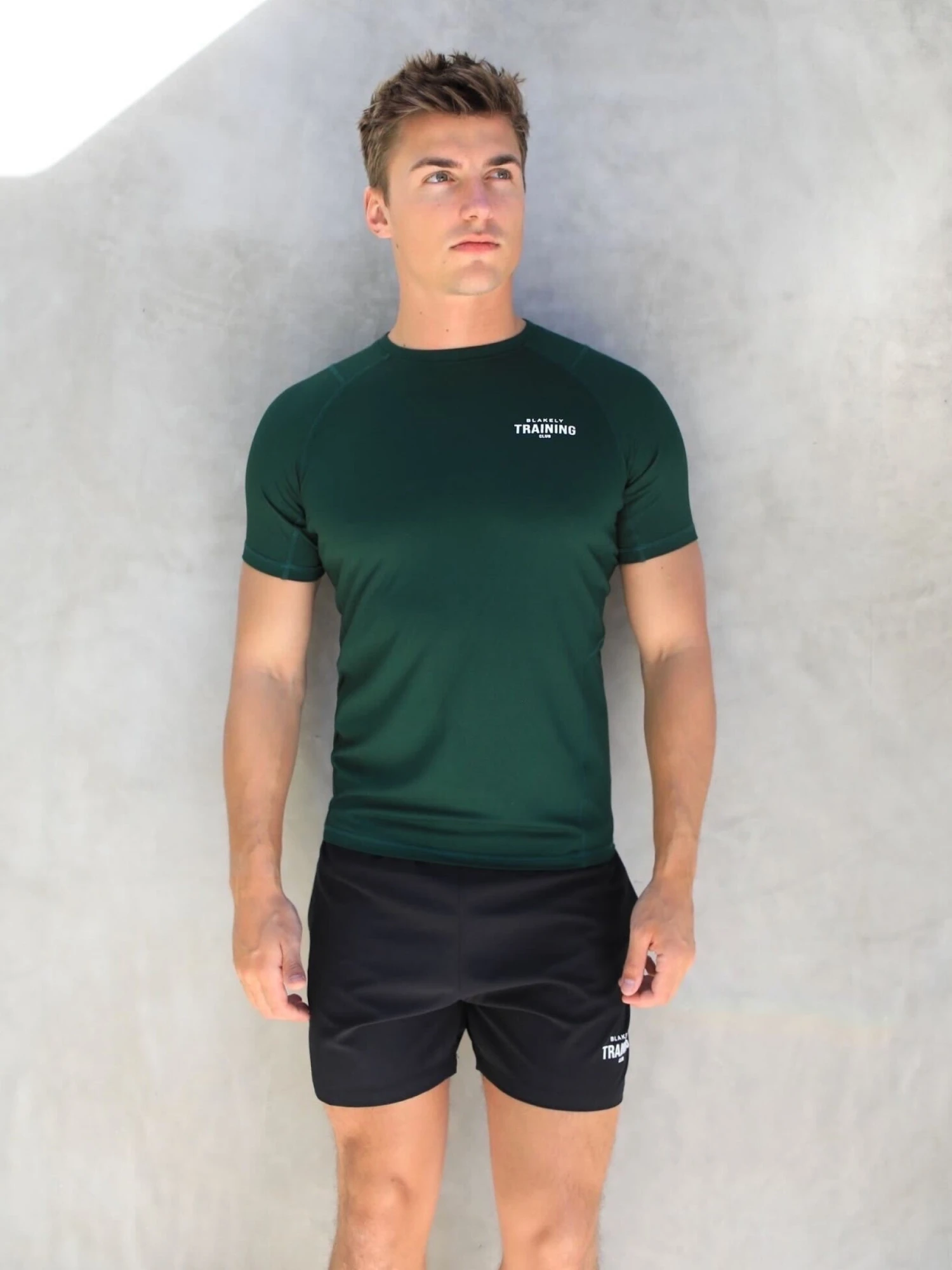 Slim Training T-Shirt - Dark Green 6 Slim Training T-Shirt - Dark Green - Image 5