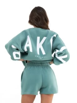 Isabel Oversized Jumper - Deep Sage