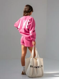 Isabel Oversized Jumper - Hot Pink -Blakely 1846AWILDBERRY01D