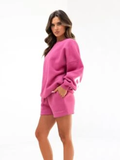 Isabel Oversized Jumper - Hot Pink -Blakely 1846AWILDBERRY05D
