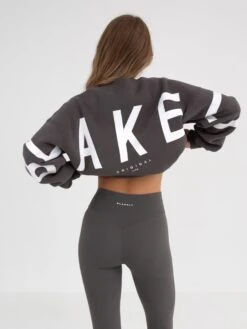 Isabel Oversized Jumper - Charcoal -Blakely 1846CHARCOALD 3