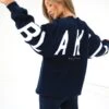 Isabel Oversized Jumper - Navy Blue -Blakely 1846GnavyLEADD