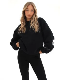 Isabel Oversized Jumper - Black -Blakely 1846ISABELBLACK03