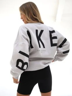 Isabel Oversized Jumper - Stone -Blakely 1846ISABELGREY01