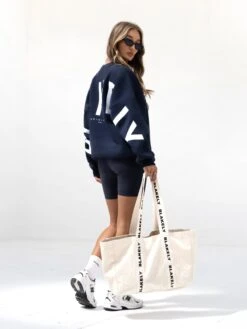 Isabel Oversized Jumper - Midnight Blue -Blakely 1846XNAVY02D