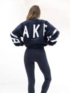 Isabel Oversized Jumper - Midnight Blue -Blakely 1846XNAVY06D