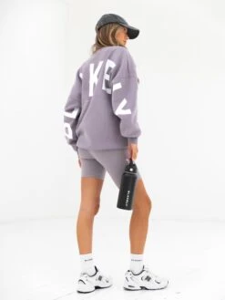 Isabel Oversized Jumper - Soft Purple -Blakely 1846XPURPLE01D