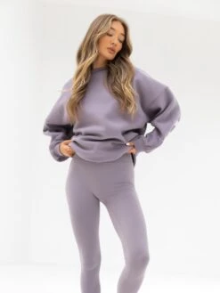 Isabel Oversized Jumper - Soft Purple -Blakely 1846XPURPLE02D