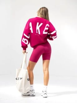 Isabel Oversized Jumper - Ultra Pink -Blakely 1846XULTRAPINK01D