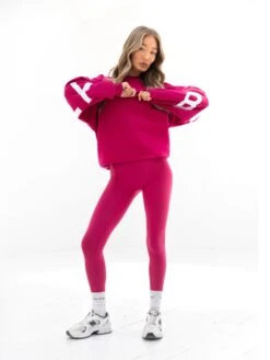 Isabel Oversized Jumper - Ultra Pink -Blakely 1846XULTRAPINK02D