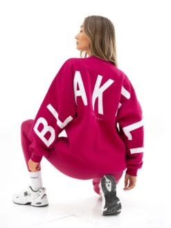 Isabel Oversized Jumper - Ultra Pink -Blakely 1846XULTRAPINK03D