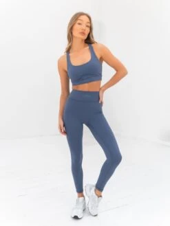 Ultimate Active Leggings - Blue -Blakely 1850 2MIDBLUELEGGINGS04D