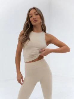 Ultimate Soft Leggings - Bone 13 Ultimate Soft Leggings - Bone -Blakely 1850 3Bone 04D