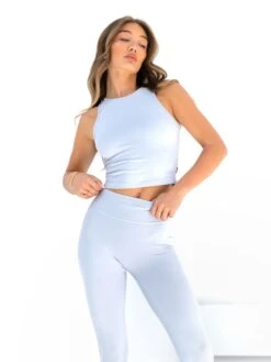 Ultimate Soft Lifestyle Leggings - Pale Blue 10 Ultimate Soft Lifestyle Leggings - Pale Blue -Blakely 1850 6BLUE05D