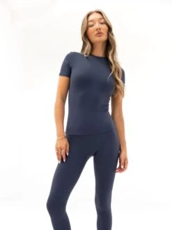 Ultimate Soft Lifestyle Leggings - Midnight Blue 13 Ultimate Soft Lifestyle Leggings - Midnight Blue -Blakely 1850 6NAVY02D