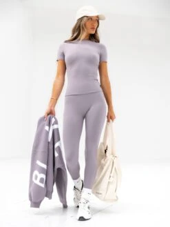 Ultimate Soft Lifestyle Leggings - Soft Purple -Blakely 1850 6PURPLE02D