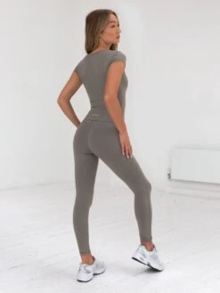 Series Leggings - Stone Grey -Blakely 1850AWGreige 03D