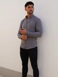 Jenson Shirt - Grey -Blakely 1855GgreyD