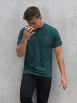 Anchor Relaxed T-Shirt - Dark Green 12 Anchor Relaxed T-Shirt - Dark Green -Blakely 1966AGreen03D