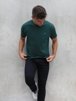 Anchor Relaxed T-Shirt - Dark Green 13 Anchor Relaxed T-Shirt - Dark Green -Blakely 1966AGreen04D