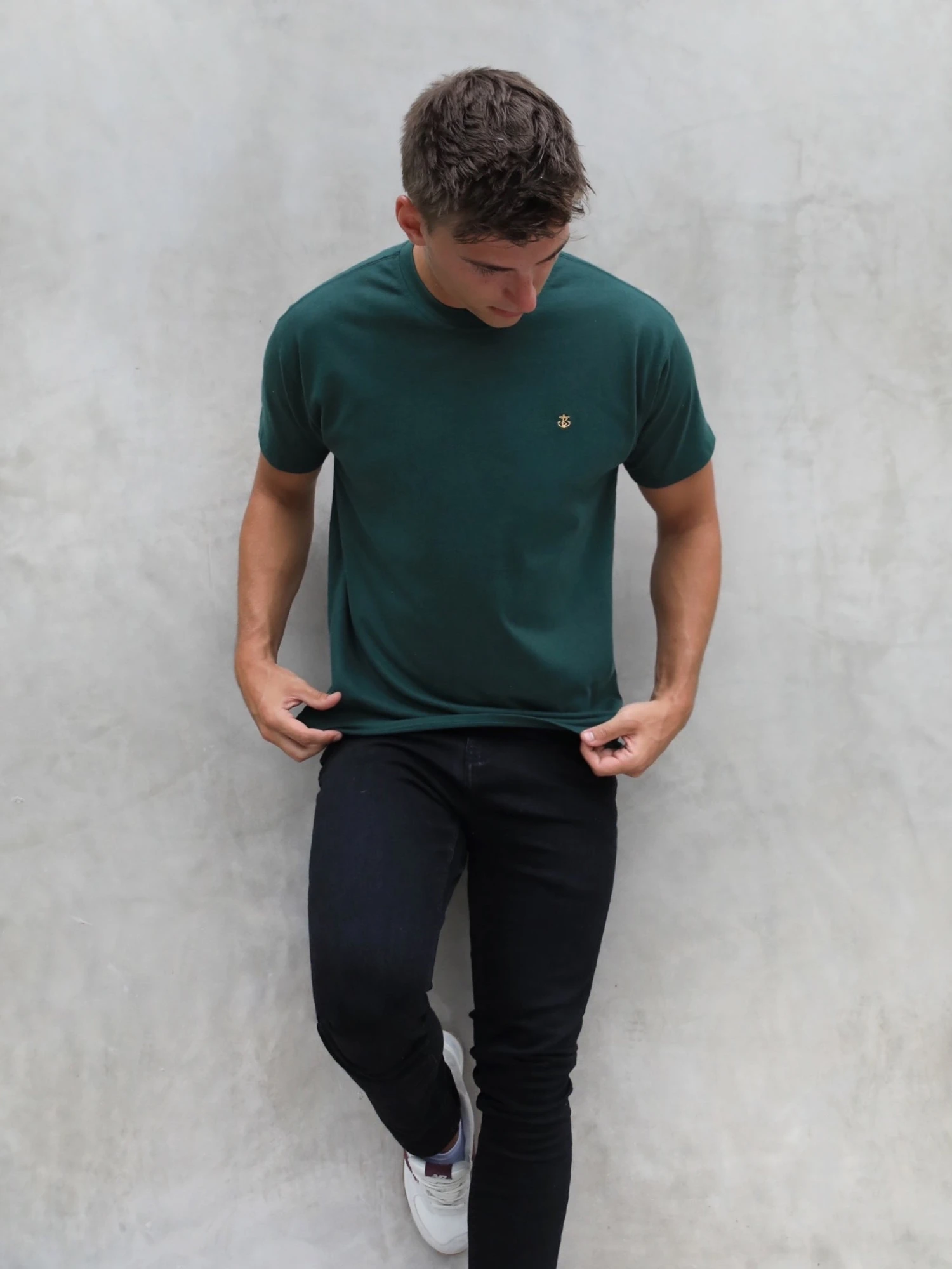 Anchor Relaxed T-Shirt - Dark Green 7 Anchor Relaxed T-Shirt - Dark Green - Image 5