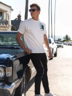 Revolve Relaxed T-Shirt - Flat White 17 Revolve Relaxed T-Shirt - Flat White -Blakely 1966BRAND 48D