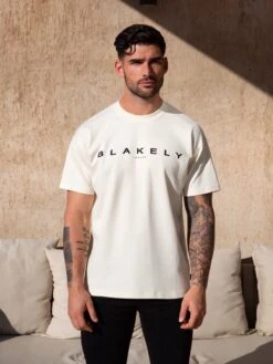Evolved II Relaxed T-Shirt - Off-White -Blakely 1966BWhite 05D