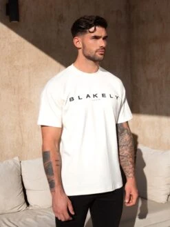 Evolved II Relaxed T-Shirt - Off-White -Blakely 1966BWhite 06D