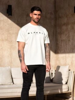 Evolved II Relaxed T-Shirt - Off-White -Blakely 1966BWhite 07D