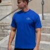 Italia Relaxed T-Shirt - Cobalt Blue 2 Italia Relaxed T-Shirt - Cobalt Blue -Blakely 1966MMBLUE LEADD