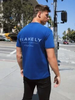 Sports Club Relaxed T-Shirt - Vintage Blue -Blakely 1966VVintageBlue03D