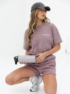 Active Studios Oversized T-Shirt - Dusty Pink 12 Active Studios Oversized T-Shirt - Dusty Pink -Blakely 196BSDUSTYPINKD 2