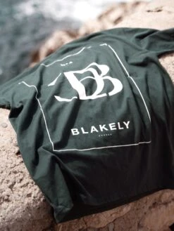 Riviera Initial Relaxed T-Shirt - Dark Green -Blakely 196CDARKGREEND 3