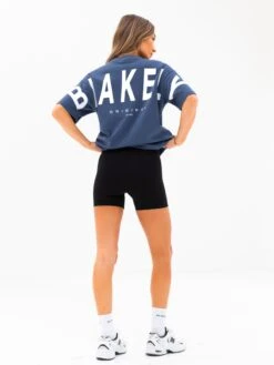 Isabel Oversized T-Shirt - Blue 13 Isabel Oversized T-Shirt - Blue -Blakely 196IWBLUED 5