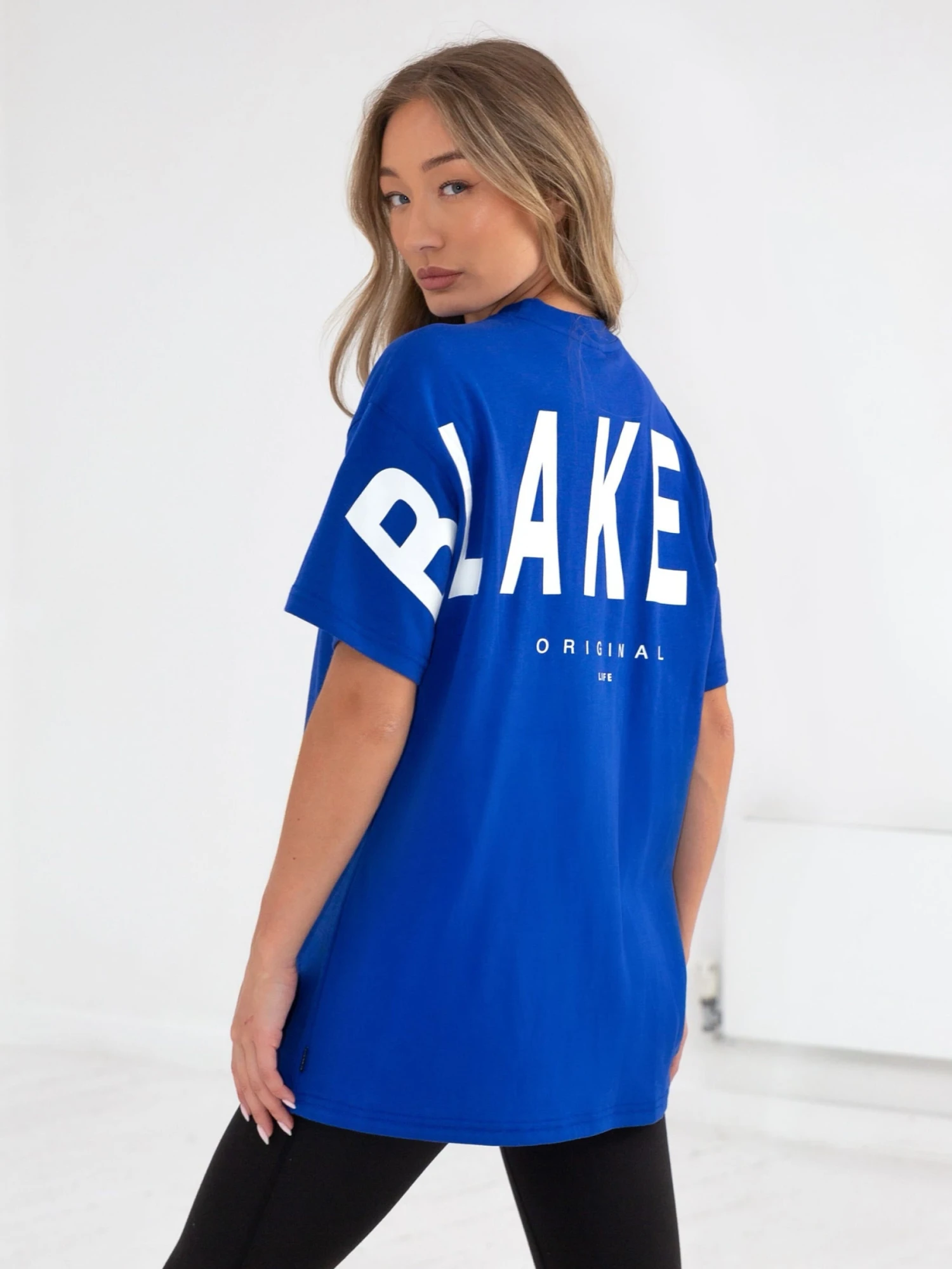 Isabel Oversized T-Shirt - Cobalt Blue 3 Isabel Oversized T-Shirt - Cobalt Blue