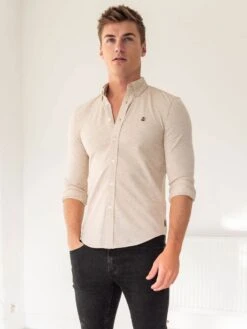 Arlo Soft Stretch Shirt - Sand 12 Arlo Soft Stretch Shirt - Sand -Blakely 2002 sand NewLead