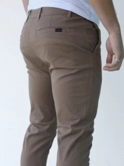 Sloane Slim Fit Tailored Chinos - Brown -Blakely 2009 1BROWND 1